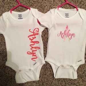 Ashlyn onesies